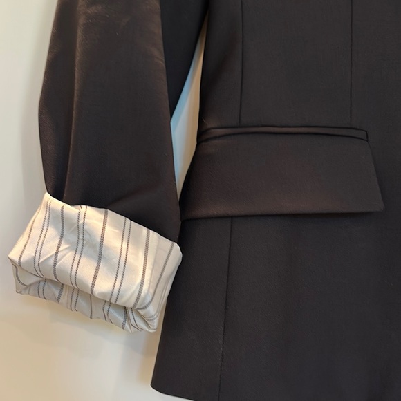 Theory Brown Blazer Tailored Fit - Picture 4 of 6